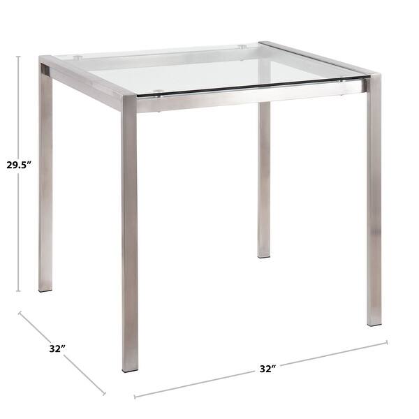 Forrest Square Silver Orchid Forrest Square Dining Table - Bed Bath & Beyond - 34308936