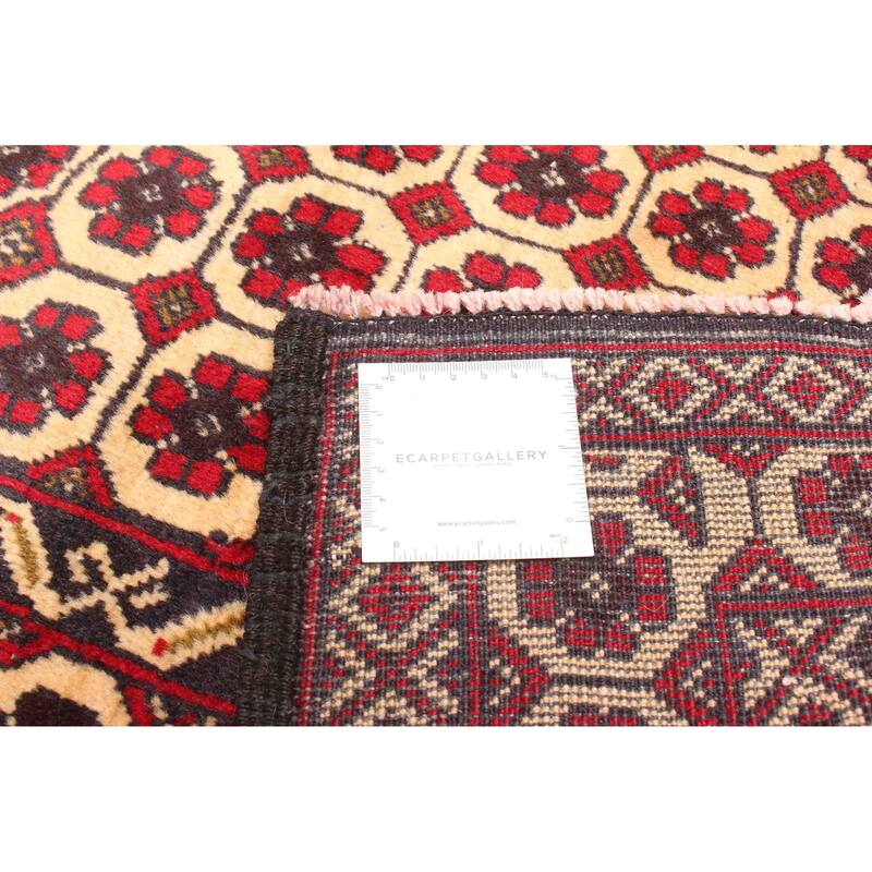 ECARPETGALLERY Hand-knotted Teimani Beige Wool Rug - 3'11 x 6'4