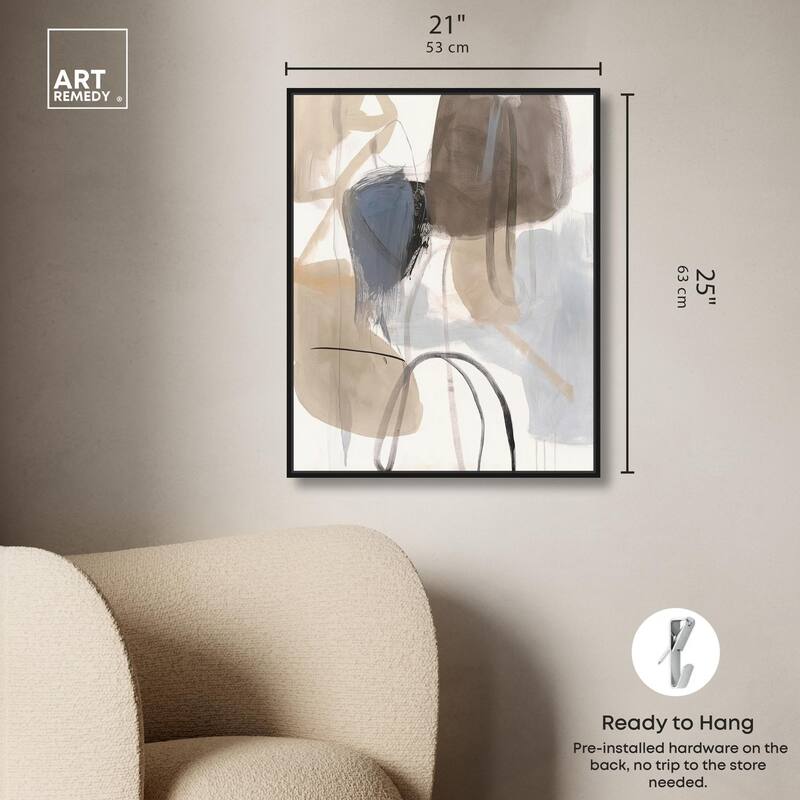 Freeform Movement I Canvas by Art Remedy