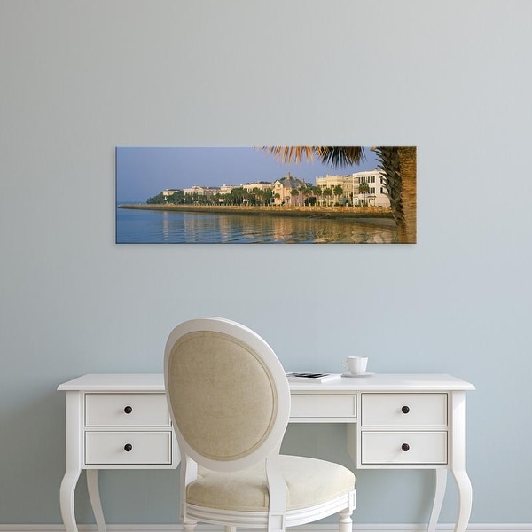 Easy Art Prints Panoramic Images's 'Buildings at the waterfront, The Battery, Charleston, South Carolina' Canvas Art