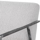 preview thumbnail 6 of 5, Uttermost Brisbane Light Grey Accent Chair