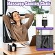 preview thumbnail 18 of 56, Costway Massage Gaming Chair Reclining Racing Office Computer Chair