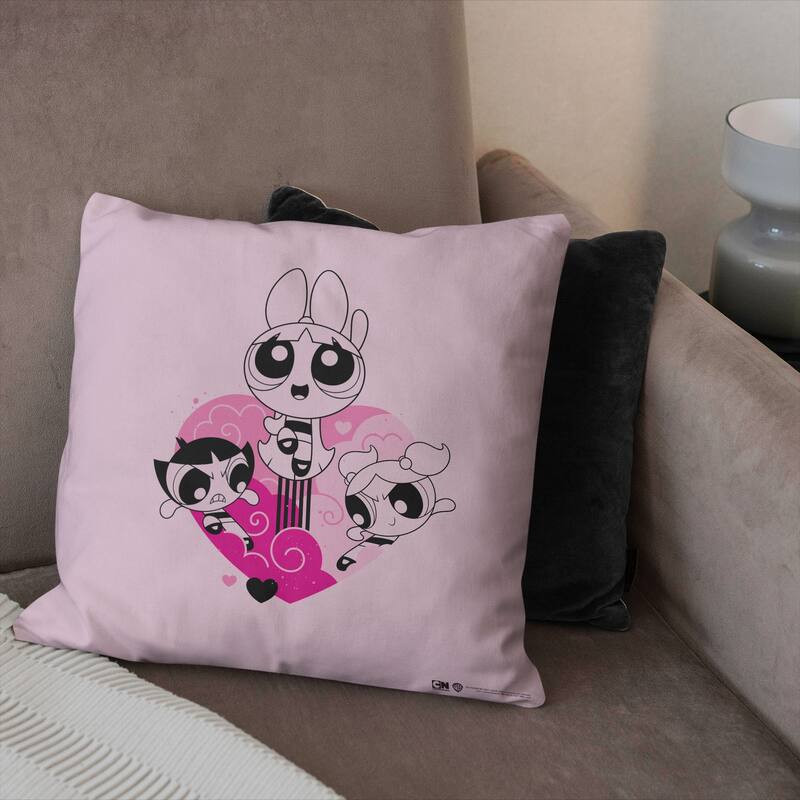 Warner Brothers Powerpuff Girls Throw Pillow