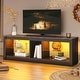preview thumbnail 1 of 28, Entertainment Center LED TV Stand for 55 Inch TV