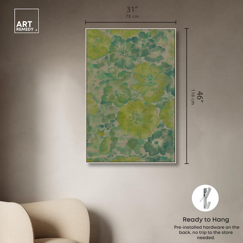Verdigris Vista Canvas by Art Remedy
