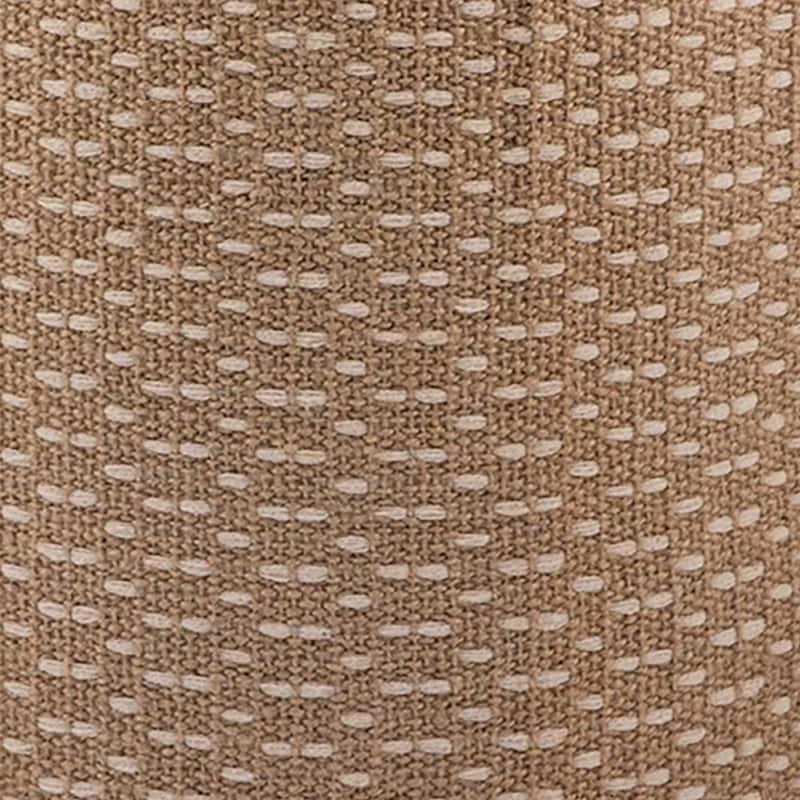 Modern Fabric Round Ottoman