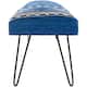 Avril Modern Southwestern Upholstered Bench
