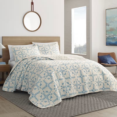 Eddie Bauer Arrowhead Blue Quilt Set