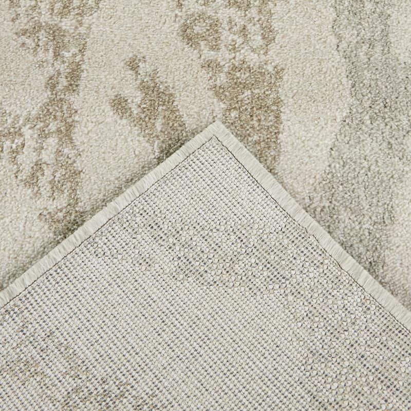 Kell Coastal Coral Print Area Rug
