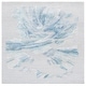 preview thumbnail 3 of 13, SAFAVIEH Handmade Fifth Avenue Idske Mid-Century Modern Wool Rug 6' Square - Beige/Blue - Square