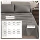 preview thumbnail 3 of 6, Linery & Co. Heathered Melange Cotton Jersey Knit Sheet Set