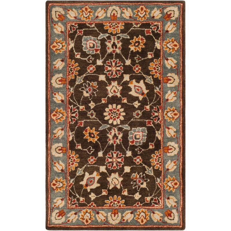 SAFAVIEH Handmade Heritage Amazonia Traditional Oriental Wool Rug