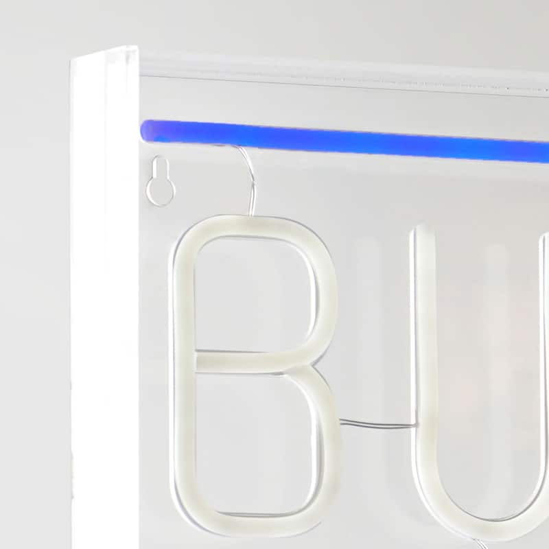 Licensed Ford Built Tough Acrylic LED Wall Decor Sign - 16" x 20" - 16" x 20"