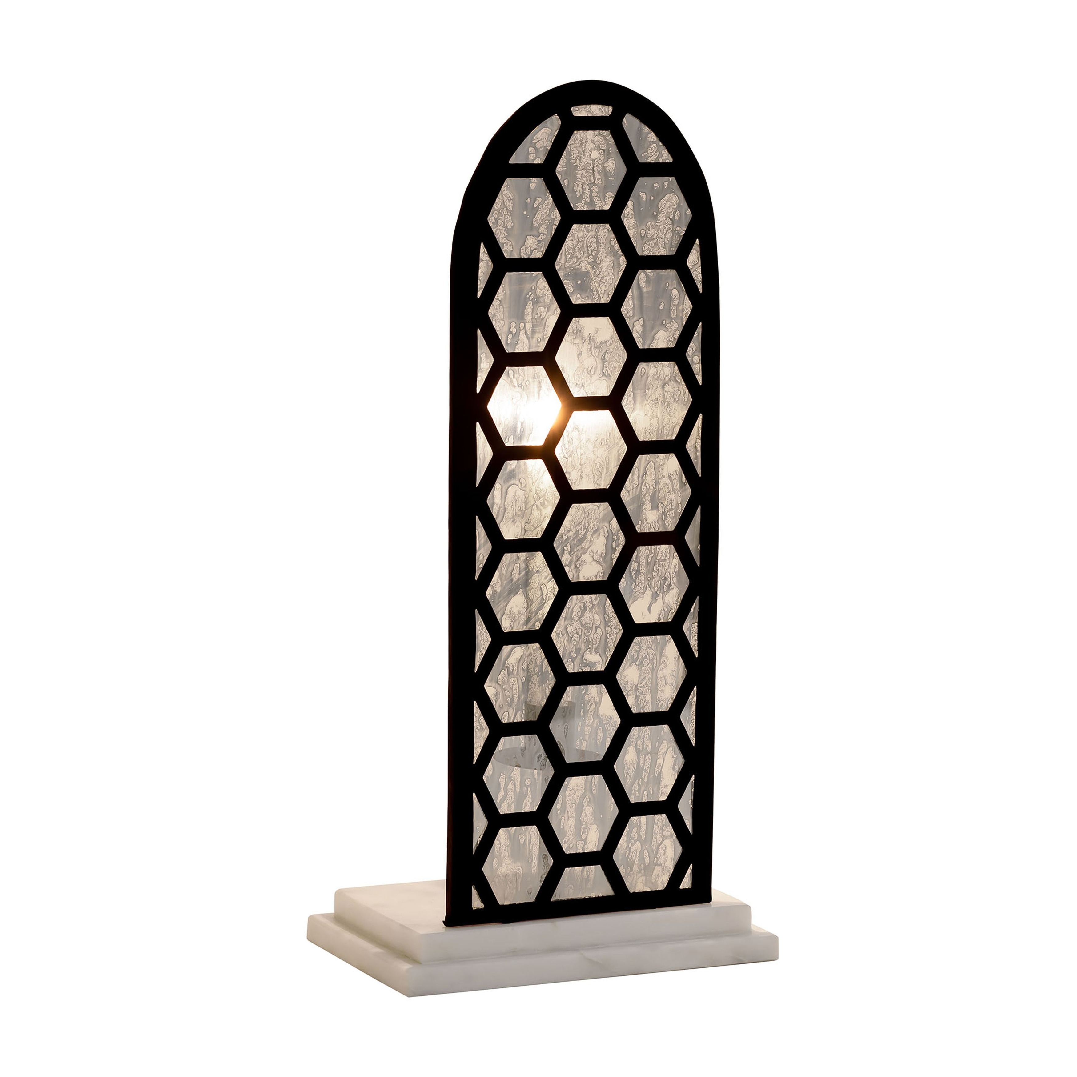 Atlas Berlin Honeycomb Shaped Candleholder - 17 inch H