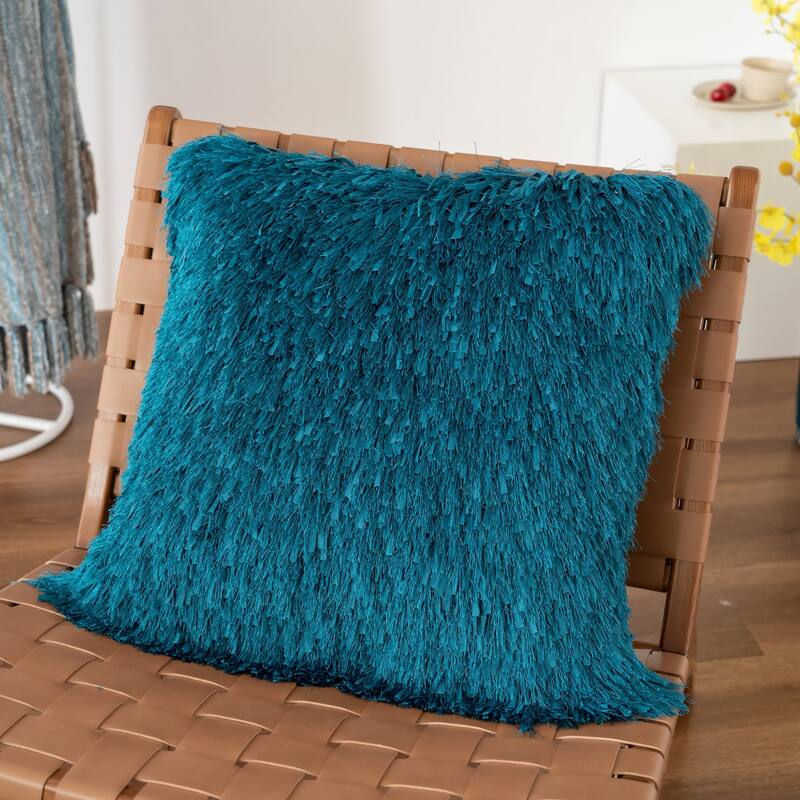 Shaggy Square Pillow