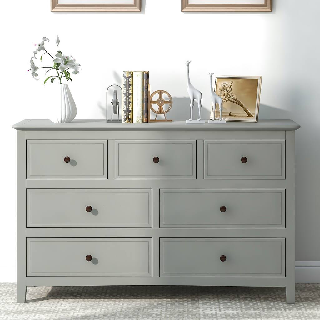 Mordern Solid Wood Dresser with drawers