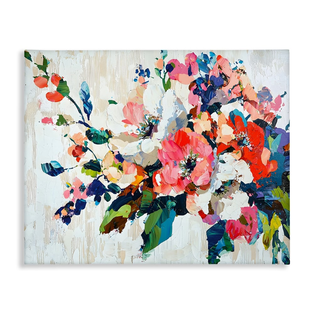 Stupell Abstract Flower Blooming Branch Canvas Wall Art Design By Franklyn Gregory