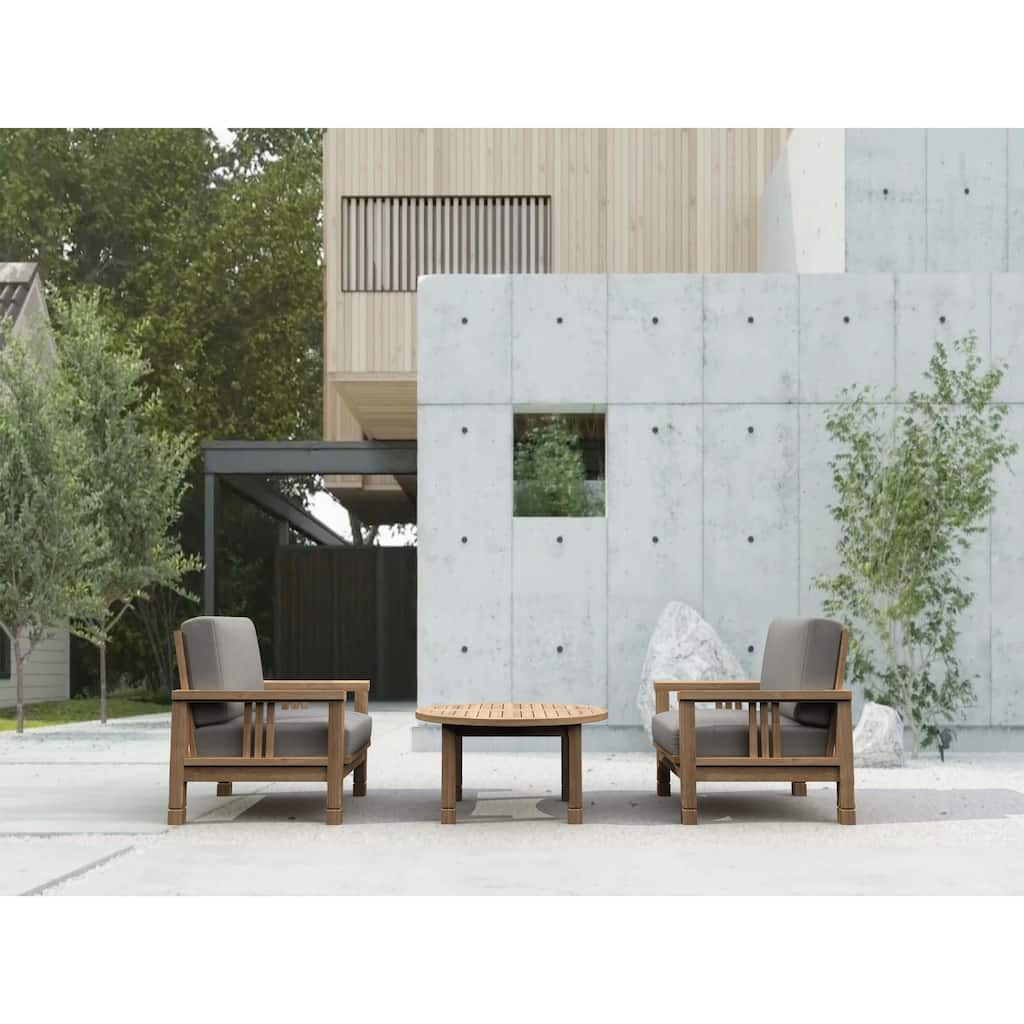 SouthBay Deep Seating 3-Pieces Conversation Set A