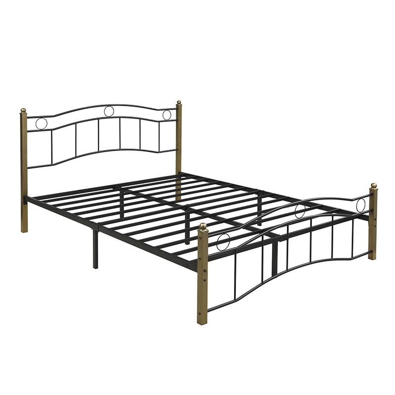 Bouvardia Contemporary Iron Bed Frame by Christopher Knight Home