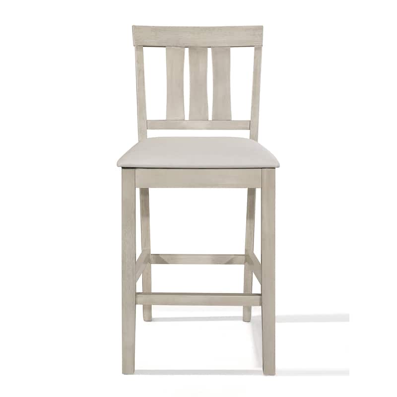 CraftPorch Clean-lines Counter Height Dining Chairs (Set of 4)