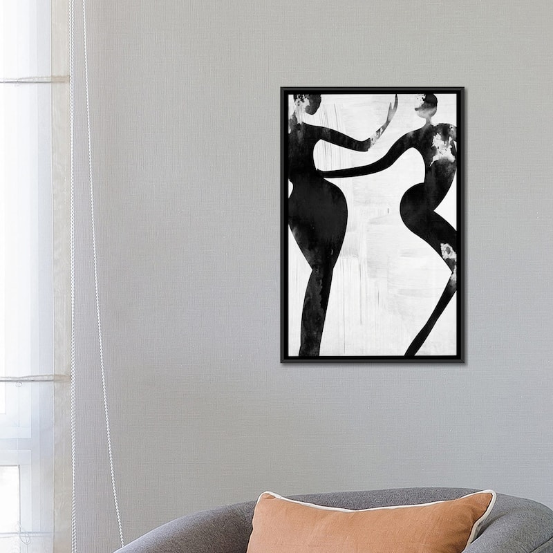 iCanvas "Let's Dance Love I" by Nikki Chu Framed Canvas Print