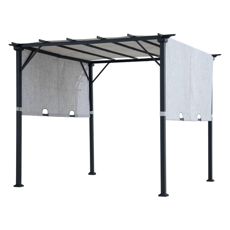 Sunjoy 9 x 9 ft RetracTable Shade Pergola