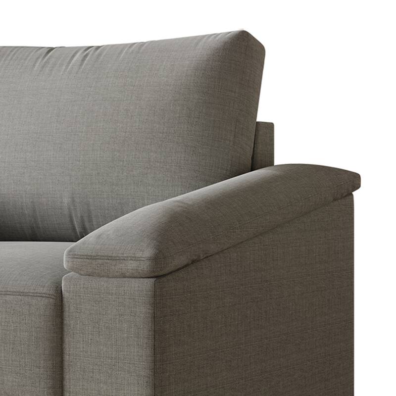 CraftPorch Simple Style Linen Upholstered Sofa