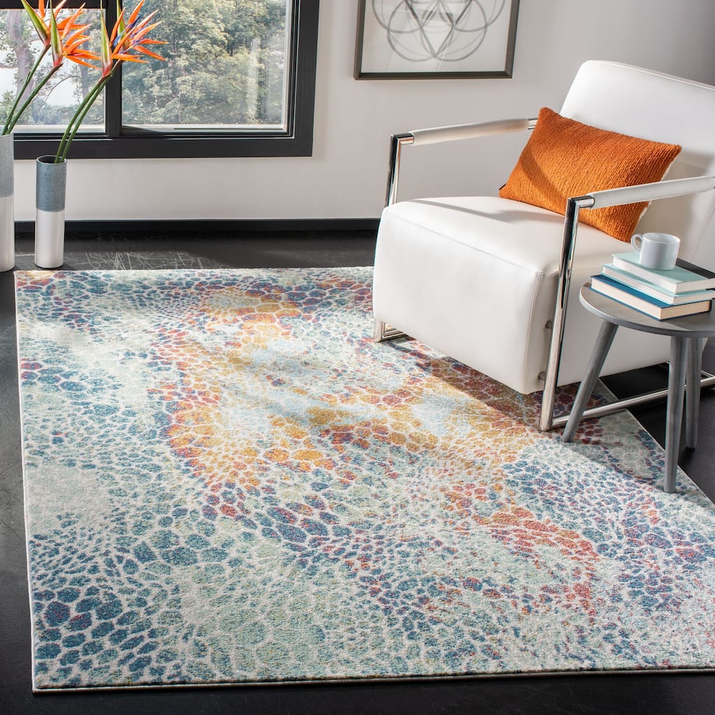 SAFAVIEH Prism Gwyneth Vintage Abstract Rug