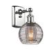 Option Polished Chrome / Light Smoke Deco Swirl