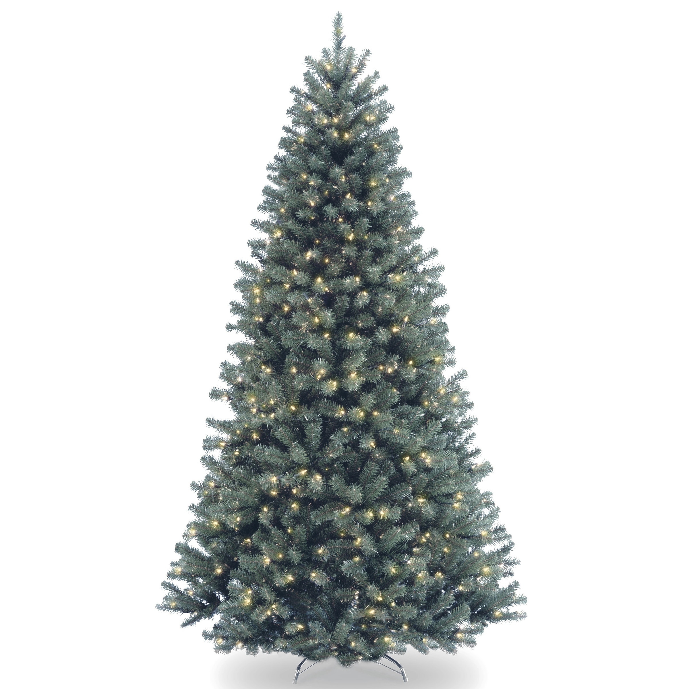National Tree Company 6.5 ft. North Valley Blue Spruce Holiday Tree with Clear Lights - 6.5 Foot