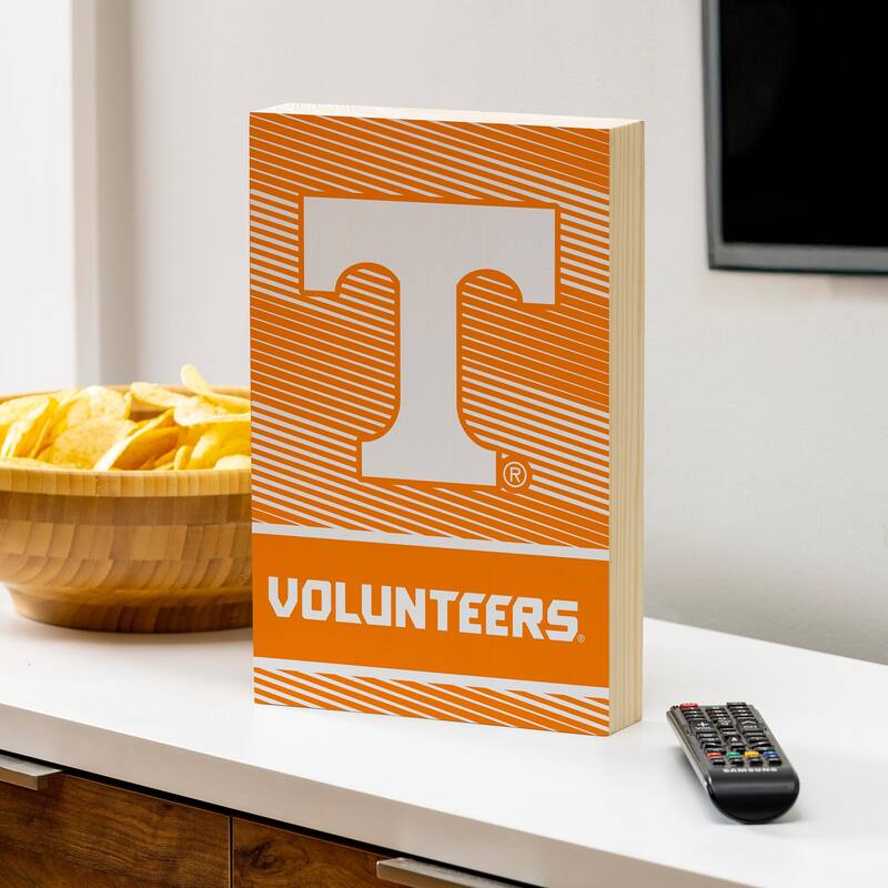 University of Tennessee Wooden Tabletop Mantel Shelf Sign - 8" x 12"