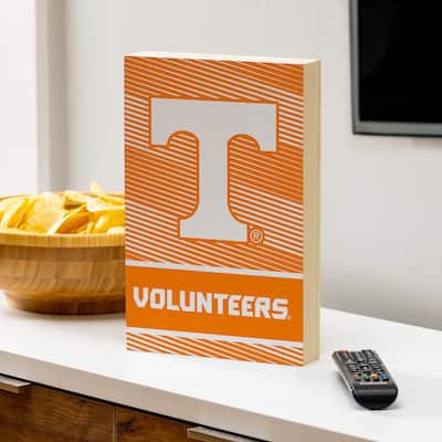 University of Tennessee Wooden Tabletop Mantel Shelf Sign