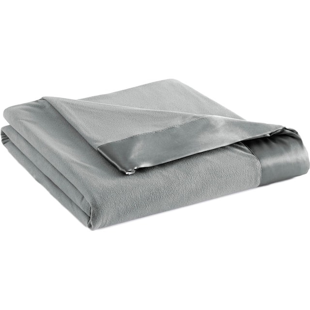 Shavel Micro Flannel All Seasons Year Round Sheet Blanket - Greystone - Queen/Full - Queen/Full
