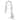 WOWOW Single Handle Gooseneck Pull Down Sprayer Kitchen Faucet