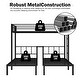 preview thumbnail 1 of 3, Triple twin bunk bed Black