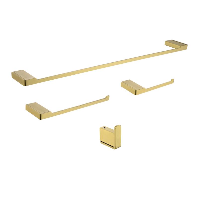 4 - Piece Bathroom Hardware Set