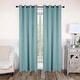 preview thumbnail 69 of 129, Superior Solid Machine Washable Room Darkening Grommet Curtains, Set of 2 52" x 120" - Green Lily