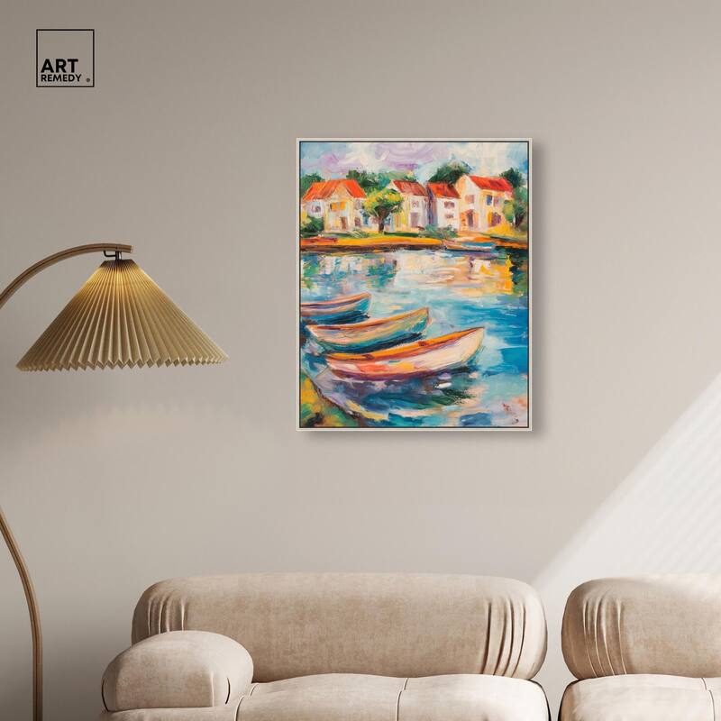 Bayside Calm II Canvas by Art Remedy