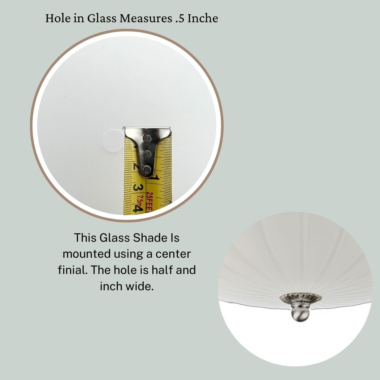 Light fixture replacement glass top