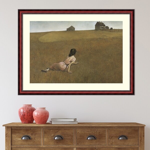 Framed Art Print 'Christina's World' by Andrew Wyeth - Bed Bath