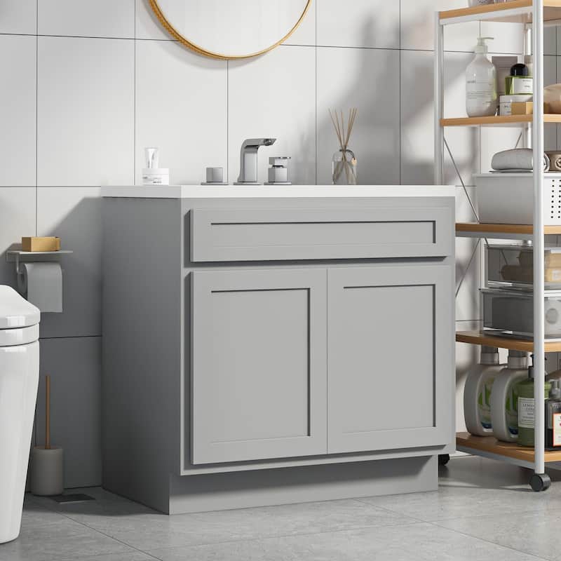 Vanity Art 36 Inch Single Sink Bathroom Vanity Cabinet