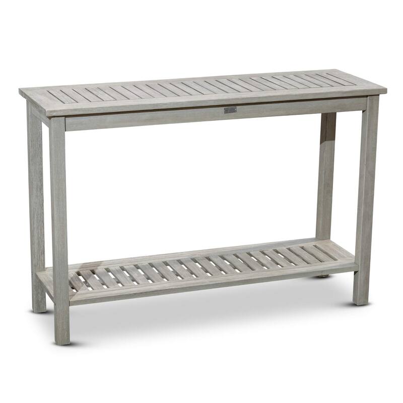 Eucalyptus Console Table with Shelf