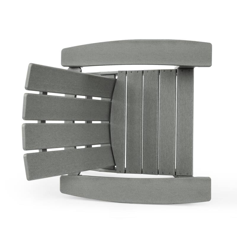 Encino Outdoor Resin Adirondack Chair by Christopher Knight Home