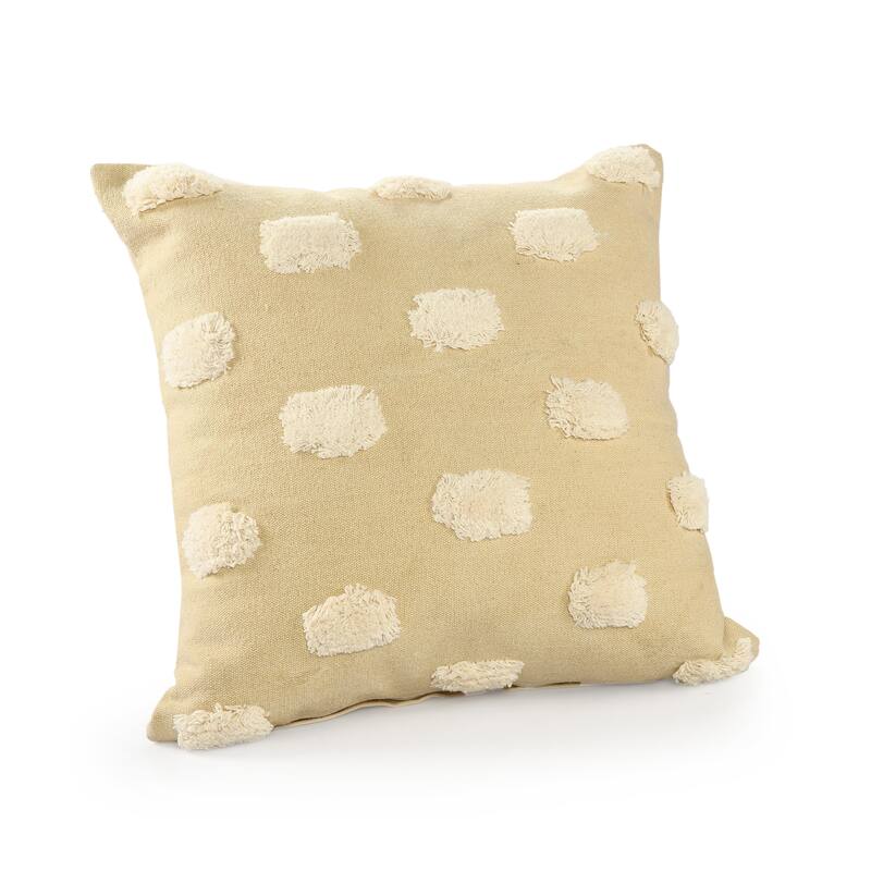 Sevita Zeal Light Pom-pom Cotton Throw Pillow, Set of 2