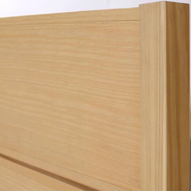 Grain Wood Furniture Mid Century Panel Bed
