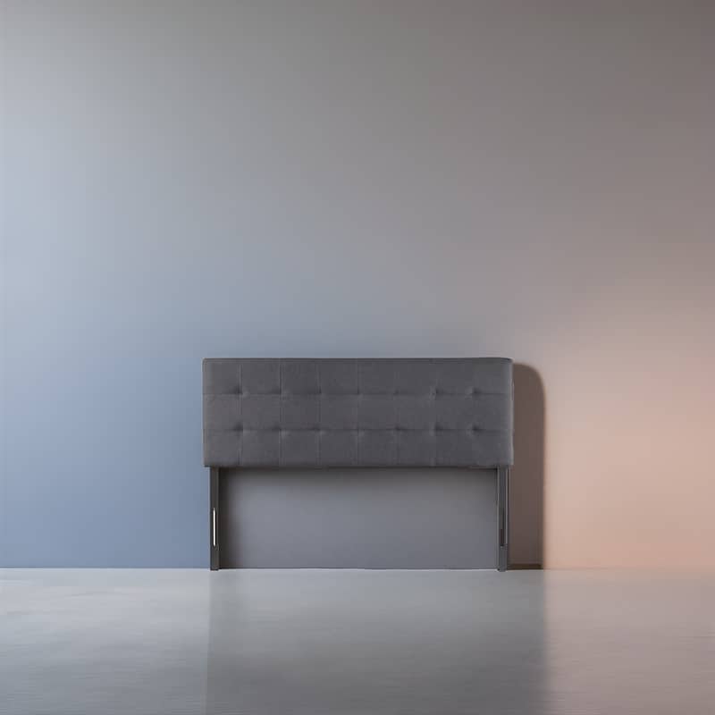 Jessenia Tufted Upholstered Headboard, Height Adjustable Queen Size Headboard, Bed Backboard Padded Premium Fabric Headboard