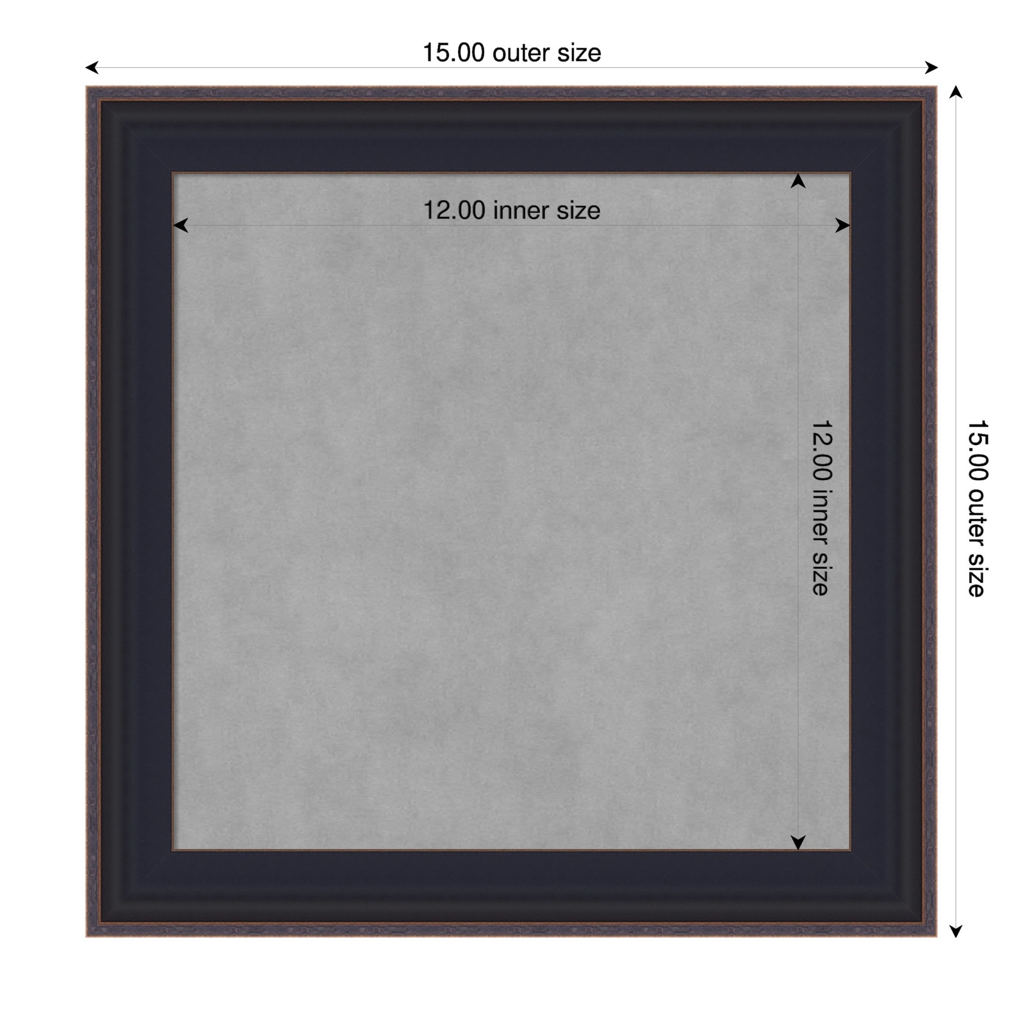 Amanti Art Havana Black Bronze Framed