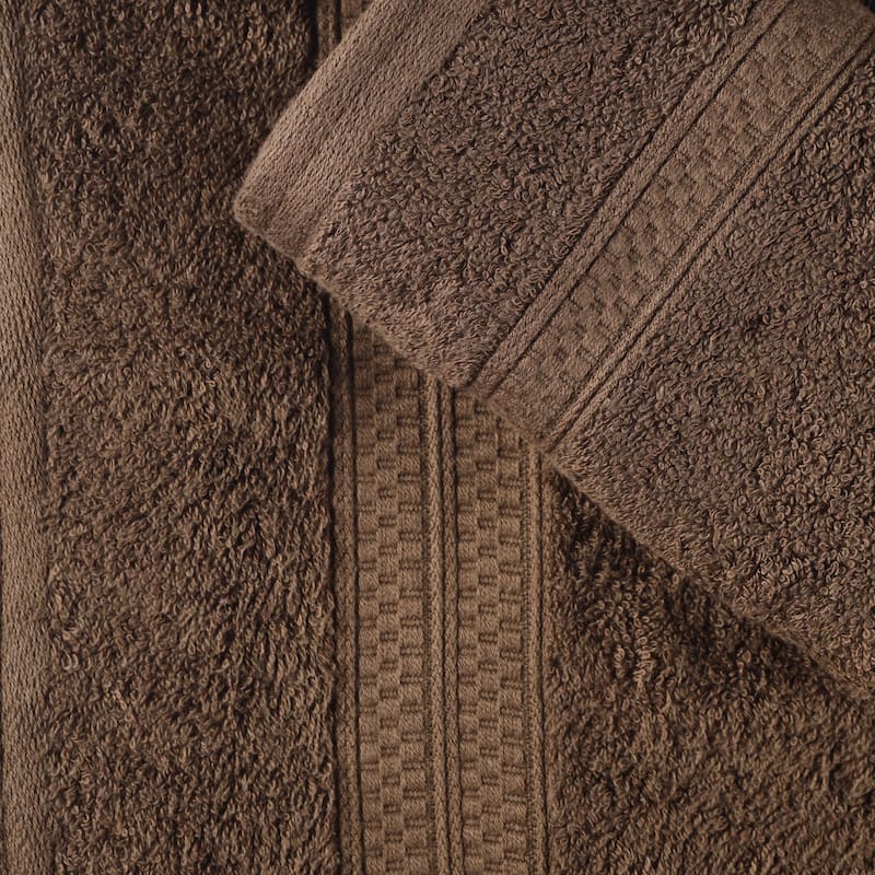 Superior Rayon from Bamboo and Cotton Hand Towel - (Set of 6)