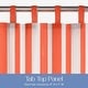 preview thumbnail 8 of 39, Stripe Outdoor UV Protected Privacy Tab Top Panel