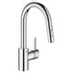 preview thumbnail 1 of 11, Grohe Concetto 1.75 GPM Single Hole Pull Down Bar Faucet Starlight Chrome